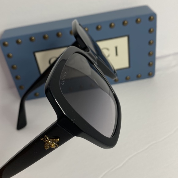 New Gucci GG0096S 001 54 Ladies Sunglasses - Picture 10 of 14